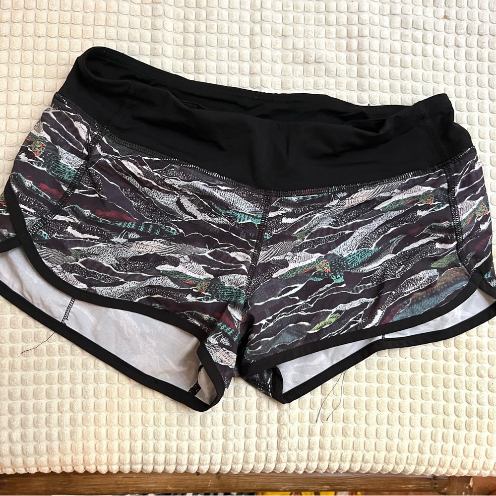 Lululemon speed shorts